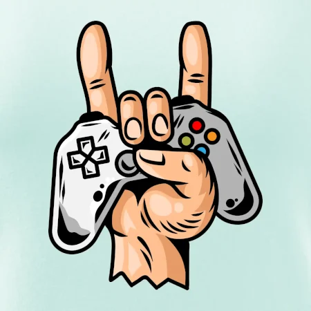 Gamer - gamepad paroháč