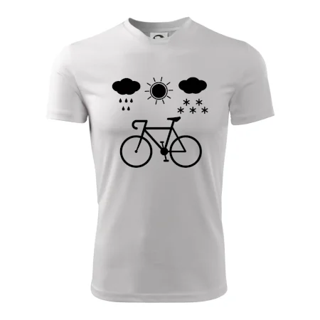 Cyklista za každého počasí