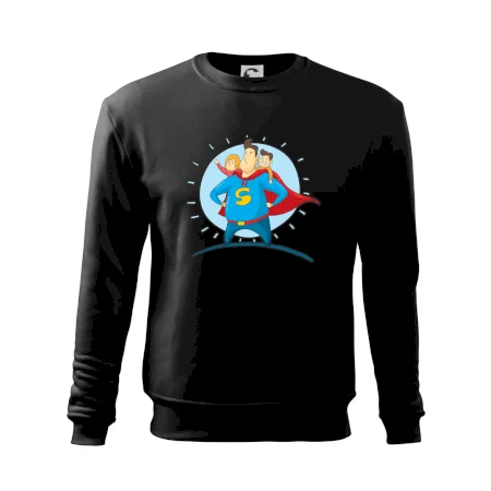 Táta superman - holka a kluk