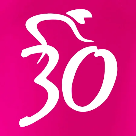 Cyklista slaví třicítku (30)