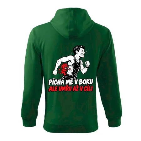 Běžec píchá mě v boku