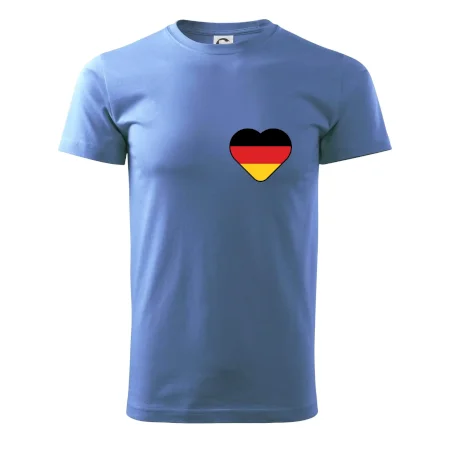 Germany love malé - Německá vlajka