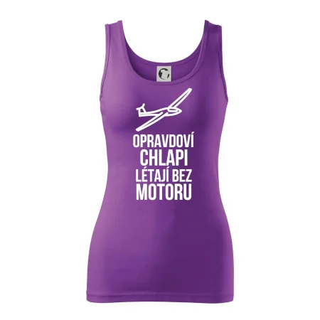 Opravdovi chlapi létají bez motoru