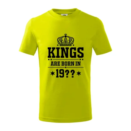 Kings are born in vlastní ročník