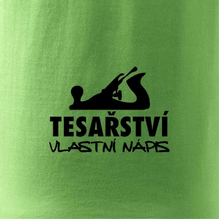 Tesařství - hoblík (vlastní nápis)