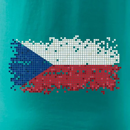 Česká vlajka - tetris