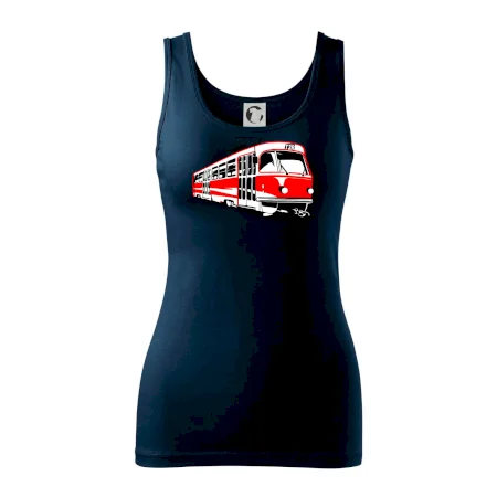 Tramvaj T3R barevná