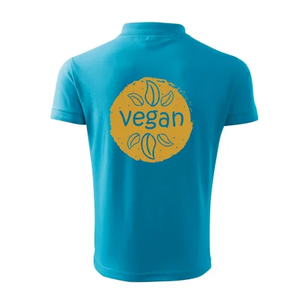 Vegan hnědá kruh