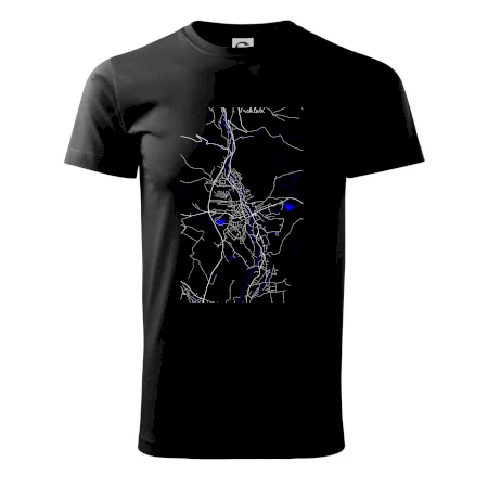Vrchlabí - Mapa s vodními toky