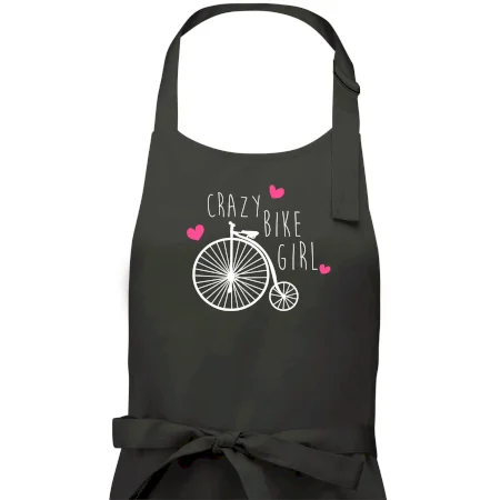 Crazy bike girl