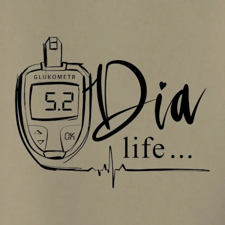 D I A Life - kreslený glukometr