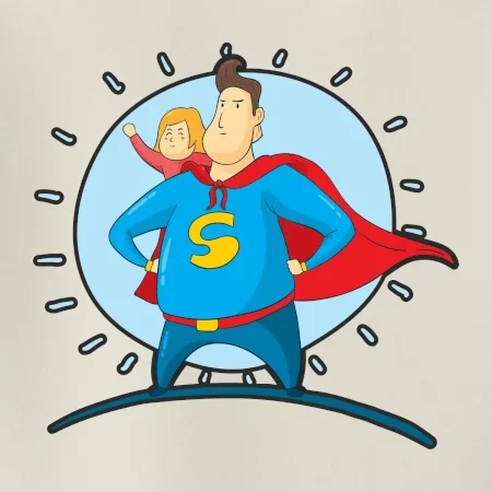 Táta superman - holka