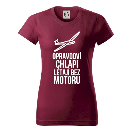 Opravdovi chlapi létají bez motoru