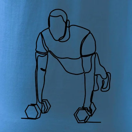 Trenér fitness jedním tahem