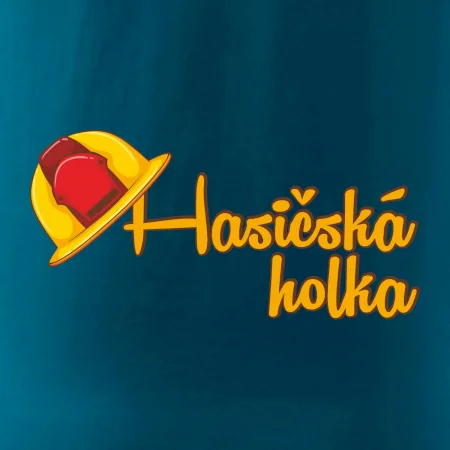 Hasičská holka - helma
