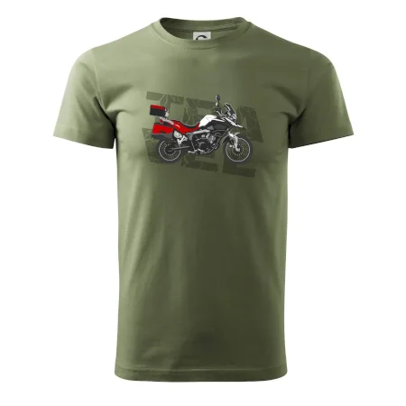 Cestovní enduro červená