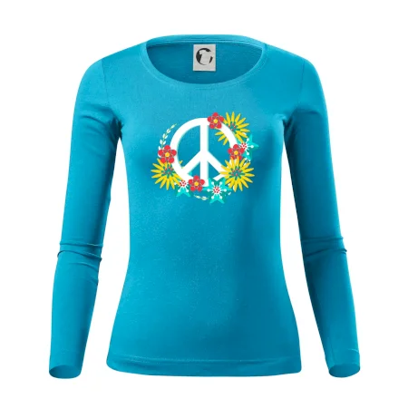 Peace symbol abstraktní
