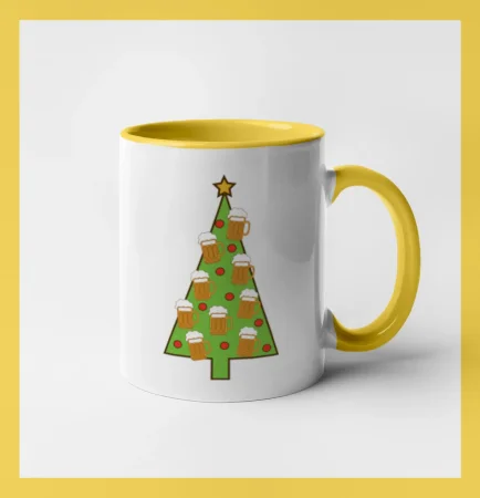 Nic více nepotřebuji - stromeček a pivo (Pecka design)