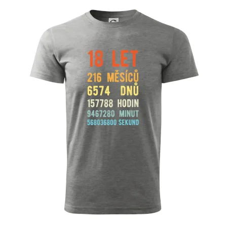 Narozeniny 18 přepočet času