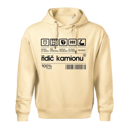 Čárový kód řidič kamionu