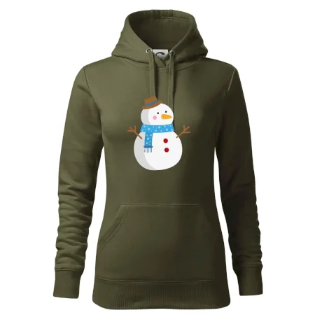 Sněhulák se šálou