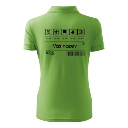 Čárový kód - Vlastní text