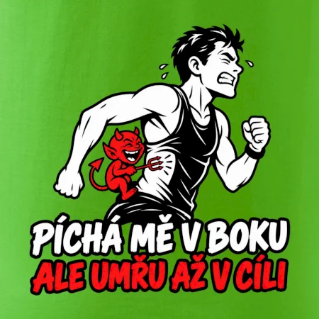 Běžec píchá mě v boku