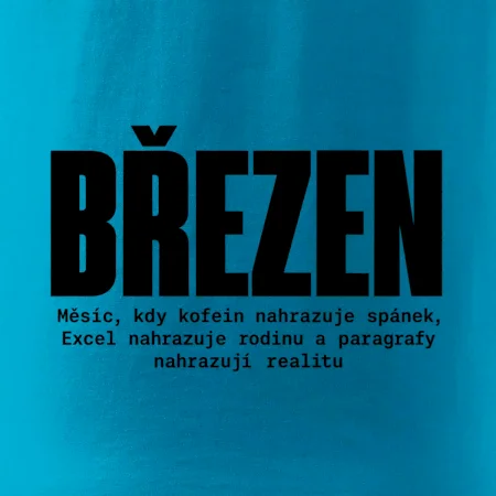 Březen kofein místo spánku