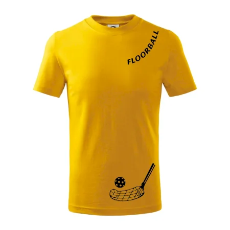 Floorball nápis šikmo