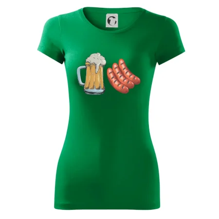 Pivo a klobása