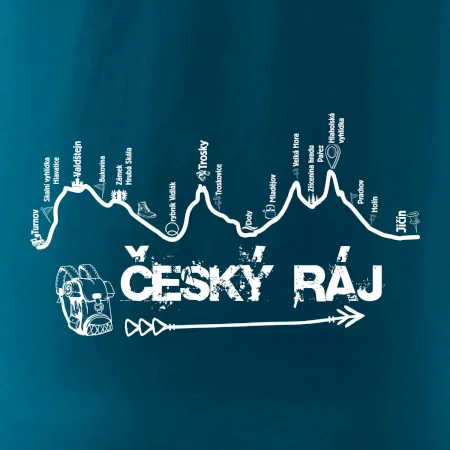 Profil kopce - Český ráj
