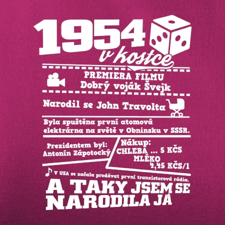 1954 v kostce
