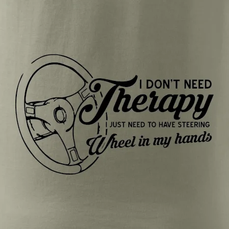 I don't need therapy wheel in my hands (vedle sebe)