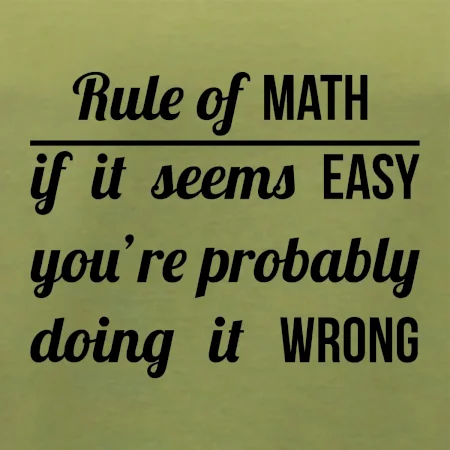 Rule of math