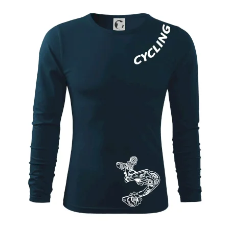 Cycling nápis šikmo