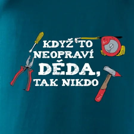 Když to neopraví děda, tak nikdo barevné