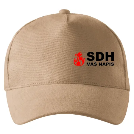 SDH nápis (oheň, název sboru - vlastní nápis)
