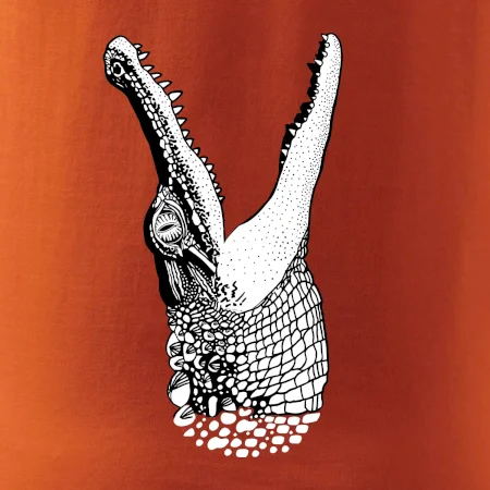 Krokodýl kreslený (Pecka design)