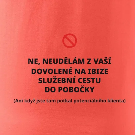 Dovolená na Ibize není služební cesta