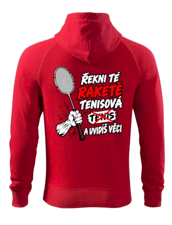 Badmintonová raketa není tenisová