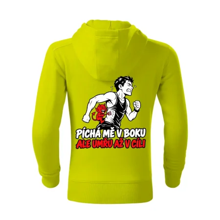 Běžec píchá mě v boku