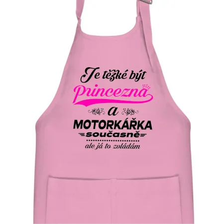 Je těžké být princezna - motorkářka