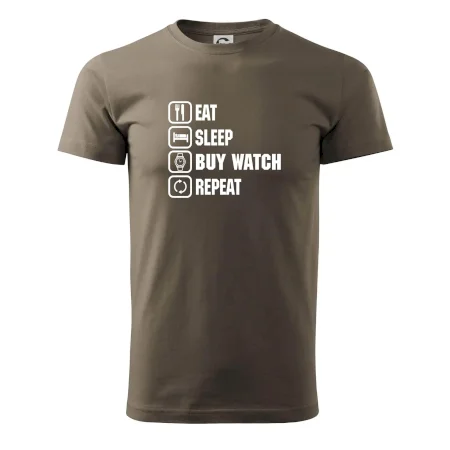 Eat sleep buy watch reapeat