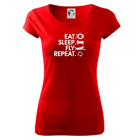 Eat sleep fly repeat