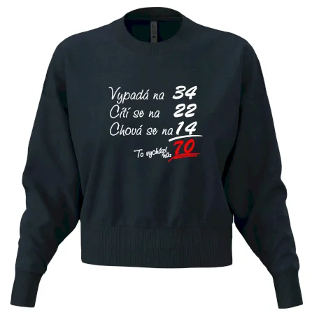 Vypadá, cítí se, chová se - 70 let