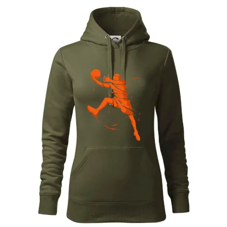 Basketball player splash