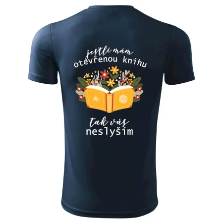 Jestli mám otevřenou knihu, tak vás neslyším