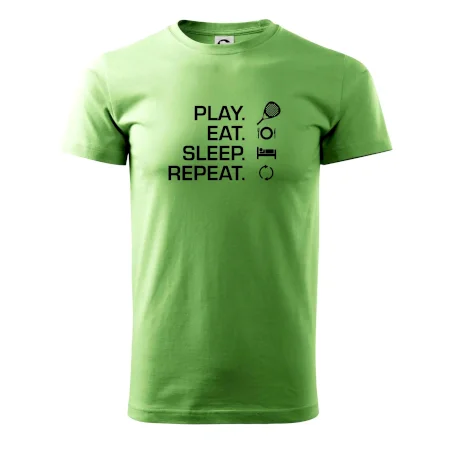 Play eat sleep repeat padel