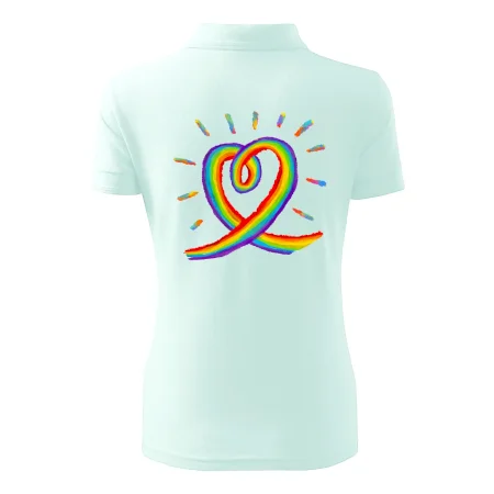 Srdce pride duha kreslená