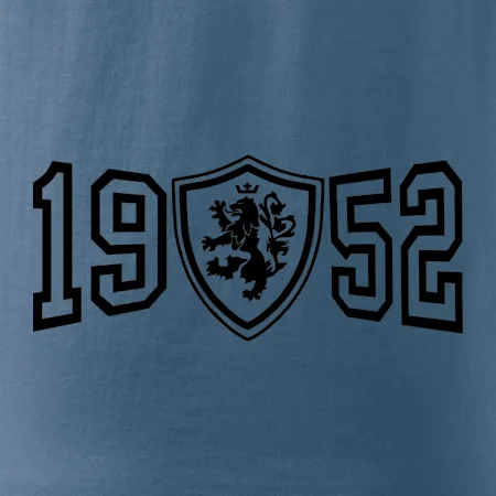 Narozeninový motiv - znak - 1952